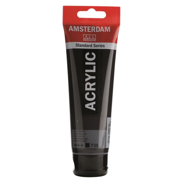 AAC ACRYLIC 120ML. OXYDE BLACK ürün görseli 1