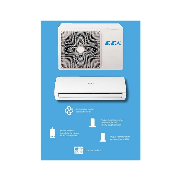 ECA SPYLOS 12000 BTU İNVERTER KLİMA - Resim 3