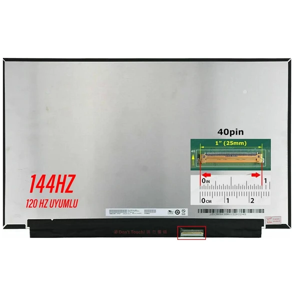 Casper Excalibur G870.1265-BFB0X-B uyumlu Notebook Lcd Ekran, Panel - Resim 5