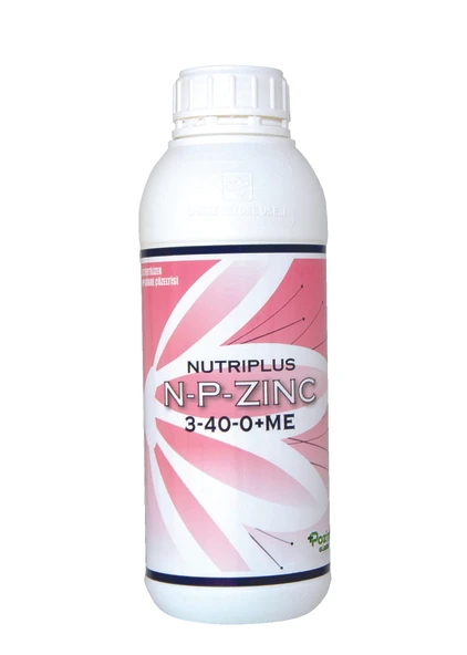 N-p Zinc 3-40-0 Azot Fosforlu Çinko Içerikli Sıvı Gübre Çiçeklendirici 1 Litre ürün görseli 1