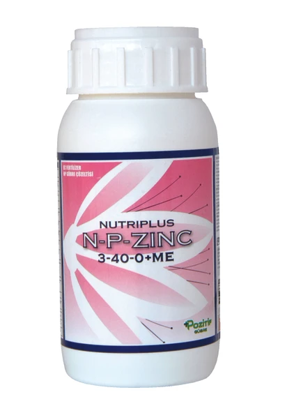 Nutrıplus N-p Zinc 3-40-0 Azotlu Fosforlu Çinkolu Içerikli Sıvı Gübre Çiçeklendirici 250 Cc ürün görseli 1