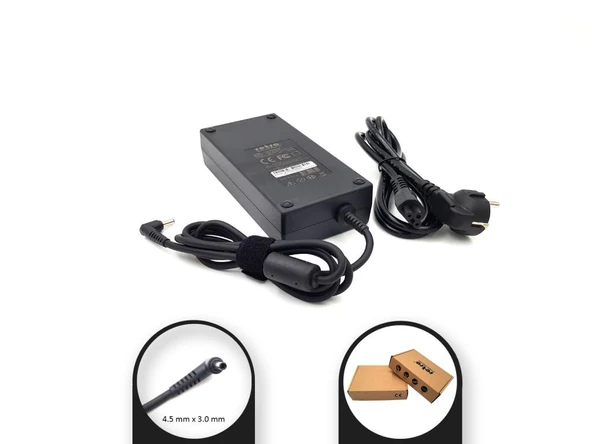 Casper Excalibur G870.1245-BV60P-B uyumlu Notebook Adaptörü, Şarj Aleti Cihazı 180W na-kr60811-180w-462342 ürün görseli 1
