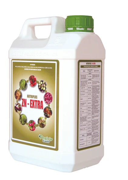 Zn-extra Çinkolu Demirli Bakırlı Borlu Manganlı Molibdenli Sıvı Gübre 5 Litre ürün görseli 1