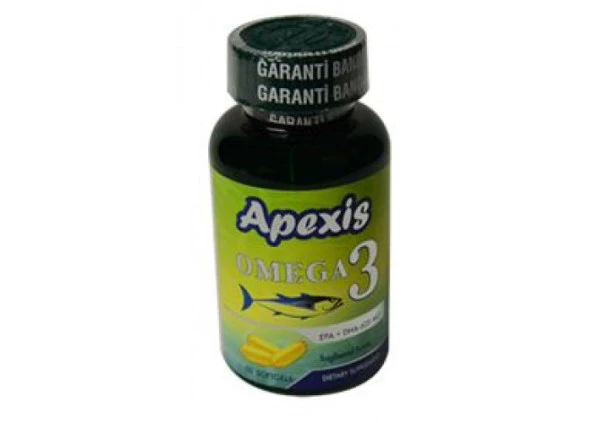 APEXİS OMEGA3  BALIK YAĞI 50 KAPSUL TRİGLİSERİD FORM EPA-DHA 605 MG ürün görseli 1