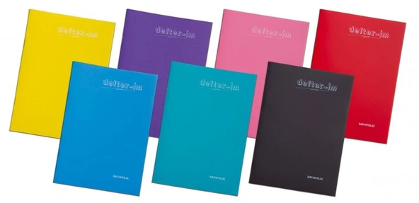 MOPAK İM SERİ DİKİŞLİ PLASTİK KAPAK DEFTER A4 KARELİ 100 YAPRAK ürün görseli 1