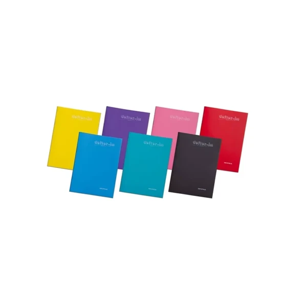 MOPAK İM SERİ DİKİŞLİ PLASTİK KAPAK DEFTER A5 ÇİZGİLİ 60 YAPRAK DESENLİ ürün görseli 1