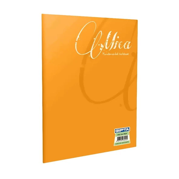 GIPTA MİCA PLASTİK KAPAK DEFTER A5 KARELİ 40 YAPRAK (1710) ürün görseli 1