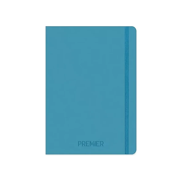 KESKİN PREMİER NEO SOFT CİLTLİ DEFTER 13x21 DÜZ 96 YAPRAK MAVİ (410027) ürün görseli 1