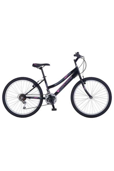 SALCANO LADY 26 JANT BİSİKLET SİYAH PEMBE GRİ ürün görseli 1