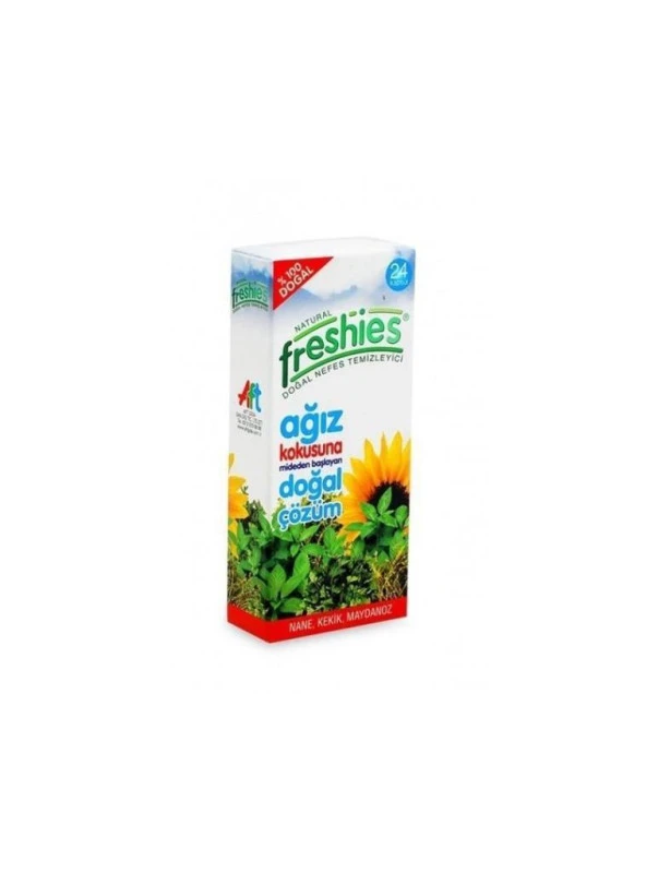 FRESHİES AĞIZ KOKU GİDERİCİ  24 KAPSUL ürün görseli 1