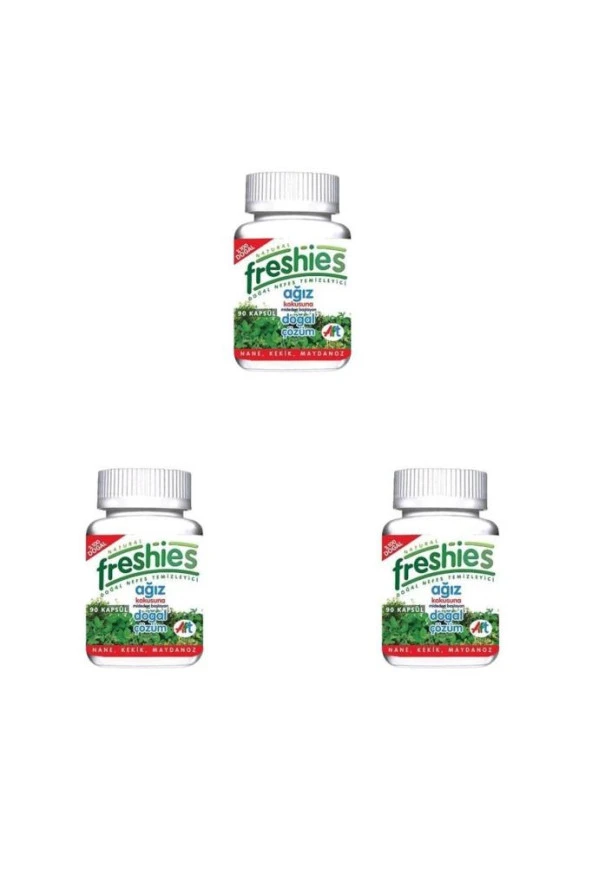 freshies 90lı Ağız Koku Giderici 3lü Set ürün görseli 1