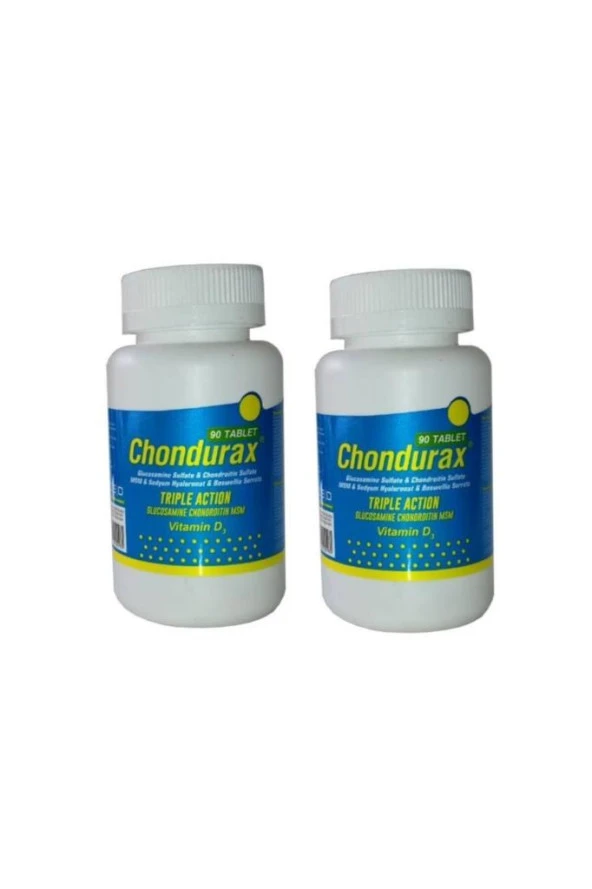chondurax Glucosamine Glukozamin 90 Tablet 2 Li Paket ürün görseli 1