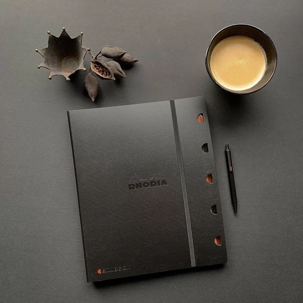 Rhodia Exa Book Refilable Organizer Defter 16x21cm 80 Yaprak 80g ürün görseli 1