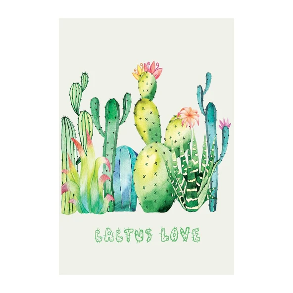 Deffter Cactus Love Sert Kapak 64415-5 ürün görseli 1