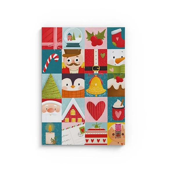 Thinkbook Kış Serisi Kartpostal 10,5x14 96 Sayfa Çizgisiz Defter ürün görseli 1