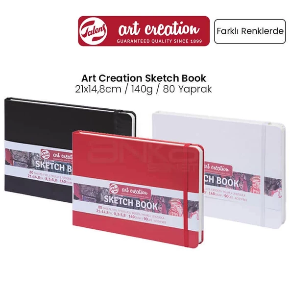 Talens Art Creation Sketch Book 21x14,8cm 140g 80 Yaprak ürün görseli 1