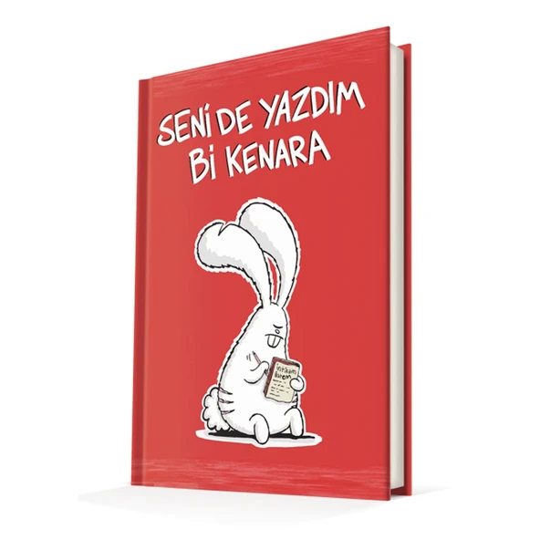 Deffter Seni de Yazdım Bi Kenara/Sert Kapaklı Çizgili 14x20 Cm ürün görseli 1