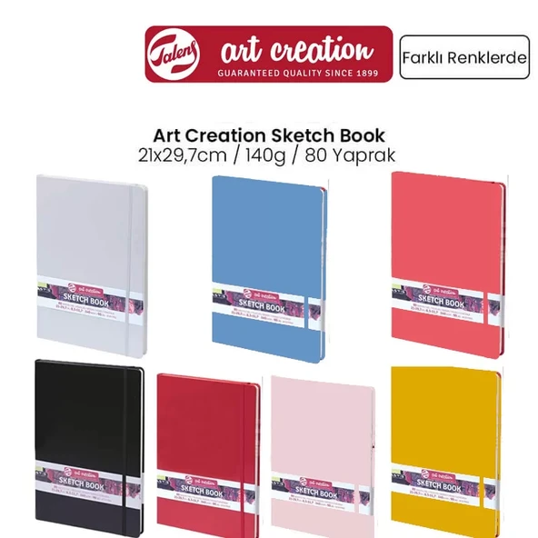 Talens Art Creation Sketch Book 21x29,7cm 140g 80 Yaprak ürün görseli 1