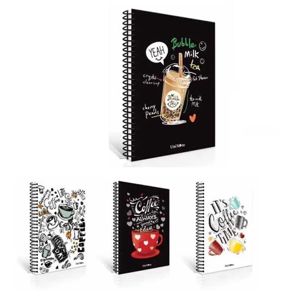 Çınar Coffee Sert Kapak Defter 17x24cm Spr.120yp Düz 55143 ürün görseli 1