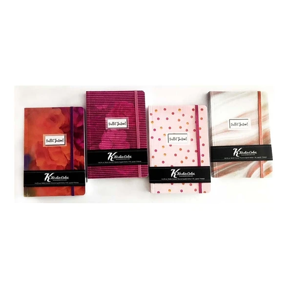 Keskin 14X20 Lastikli Ciltli Daily Journal 80 Yaprak Kareli Defter 383922-99 ürün görseli 1