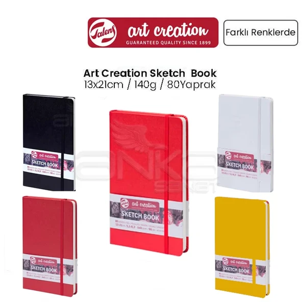 Talens Art Creation Sketch Book 13x21cm 140g 80 Yaprak ürün görseli 1