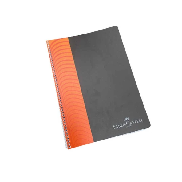 Faber-Castell Defter Pp Kapak Şeritli A4 80 Yaprak Çizgili ürün görseli 1