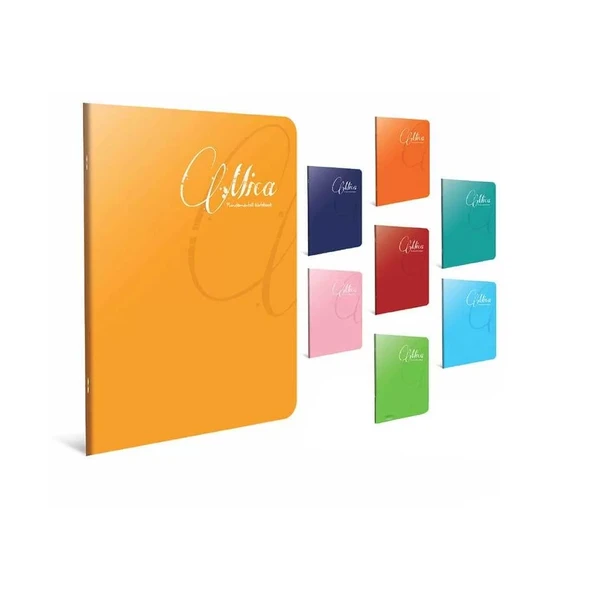 Gıpta Mica Tel Dikişli Plastik Kapak Düz Defter A4 40 Yaprak ürün görseli 1