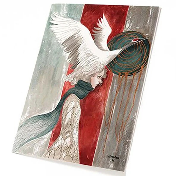Denden Daisi 17X24 Cm Yumuşak Kapak 96 Sayfa Çizgisiz Defter ürün görseli 1