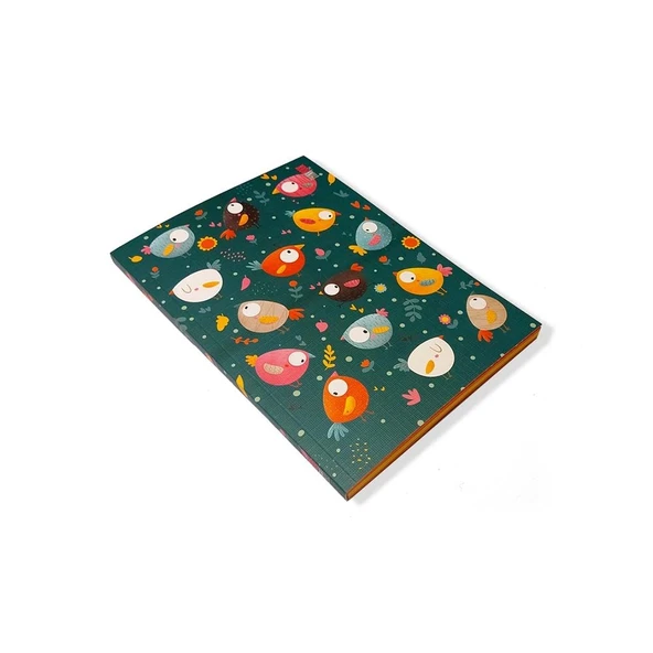 Thinkbook Animals Serisi Defter 15X21,5Cm Minik Kuşlar ürün görseli 1