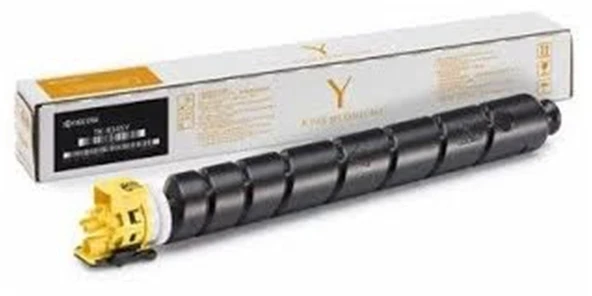 Kyocera TK-8335Y Yellow Sarı Orjinal Fotokopi Toneri Taskalfa 3252ci-3253ci 15.000 Sayfa ürün görseli 1