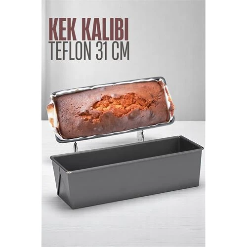 Modacar Teflon Kek Pişirme Kalıbı Baton Kek Kalıbı 31 cm ürün görseli 1