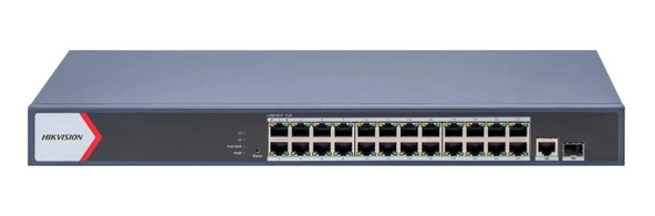 HIKVISION DS-3E1526P-EI/M 24XGE+1XGE+1GE/SFP 230W GIGABİT POE SWİTCH ürün görseli 1