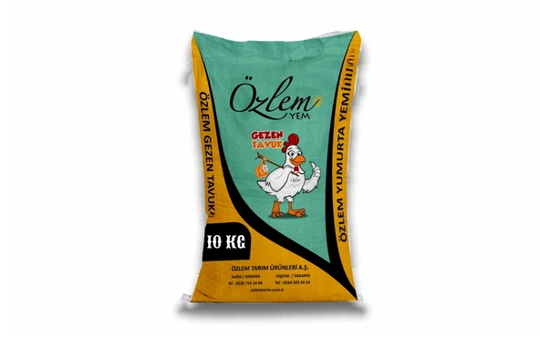 Özlem Yem Gezen Tavuk Yemi Pelet 10 KG ürün görseli 1
