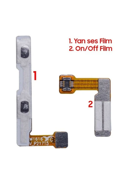 AXYA General Mobile Gm6 Yan Ses On Off Flimi Set ürün görseli 1