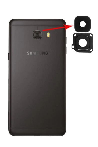 AXYA Galaxy C9 Pro Kamera Lens Kapağı ürün görseli 1