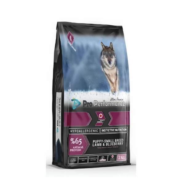 Pro Performance Ultra Premium Kuzulu ve Yaban Mersinli Küçük Irk Yavru Köpek Maması 12 Kg ürün görseli 1