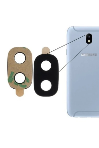 AXYA Samsung Galaxy J7 Pro J730 Uyumlu Kamera Lens Camı ürün görseli 1