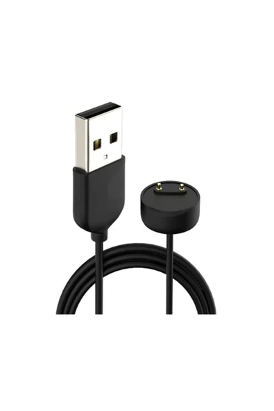 AXYA Mi Band 5  Uyumlu Şarj Usb Aleti Cihazı Siyah ürün görseli 1
