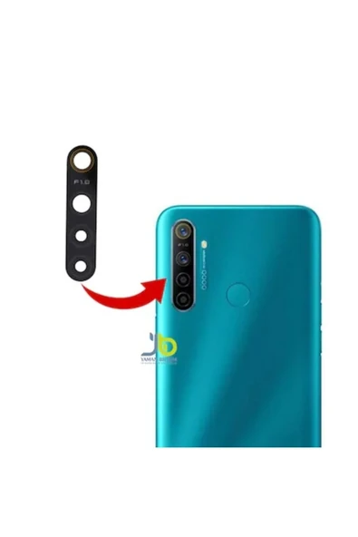 AXYA Oppo Realme 6i Kamera Lens Camı ürün görseli 1
