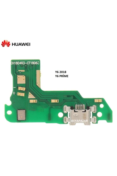 AXYA Huawei Y6 2018 ATU-L21 / Y6 Prime 2018 Şarj Soket Mikrofon Bordu ürün görseli 1