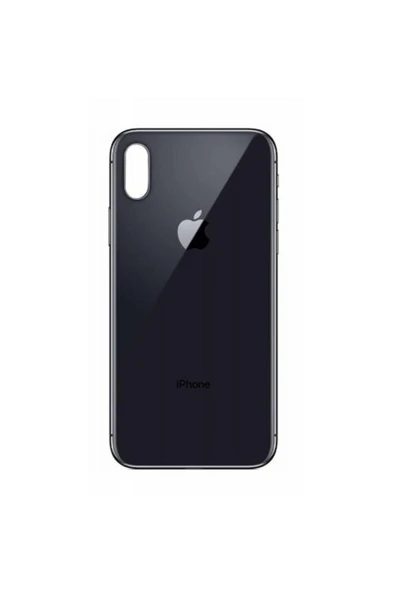 AXYA iPhone X Arka Cam Kapak Siyah ürün görseli 1