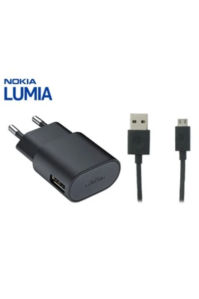 AXYA Nokia Lumia AC-50E Şarj Aleti Cihazı ve Data Kablosu ürün görseli 1