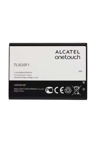AXYA Alcatel One Touch Tli020F1 Pixi4/Pop2/Ot-7040/7040D/5042 Batarya ürün görseli 1