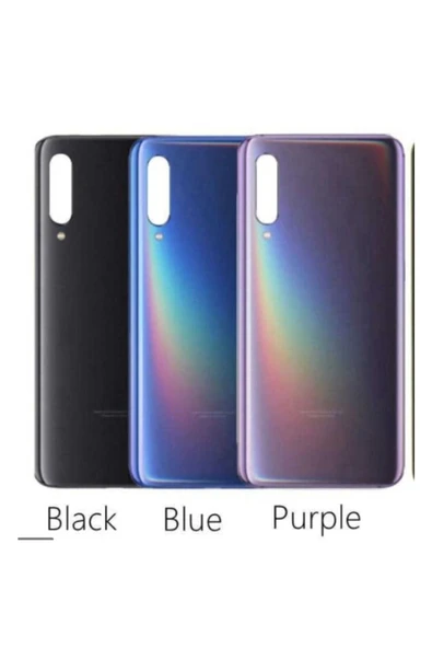 AXYA Xiaomi Mi 9 Arka Kapak Pil Batarya Kapağı Mavi ürün görseli 1