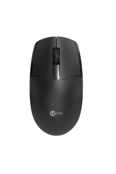 LENOVO LECOO USB OPTİK KABLOSUZ MOUSE SİYAH WS204-S ürün görseli 1