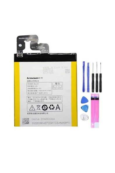 AXYA Lenovo S850/S850T Pil Batarya BL220 ve Tamir Seti ürün görseli 1