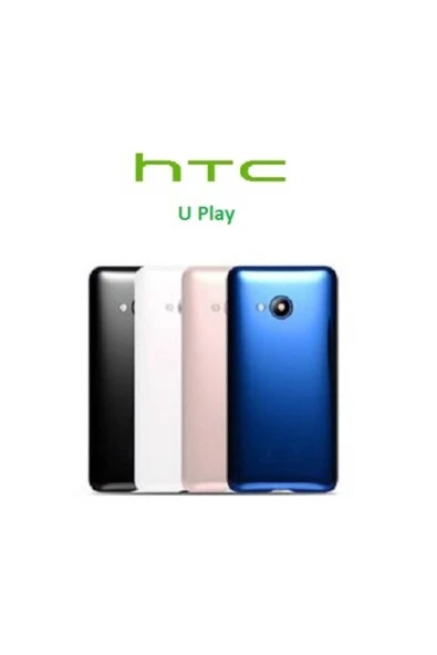 AXYA Htc U Play Arka Pil Batarya Kapağı Cam Gold ürün görseli 1