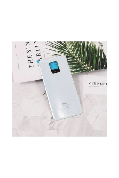 AXYA Xiaomi Redmi Note 9 Pro / Note 9S Arka Pil Batarya Kapak Cam Beyaz ürün görseli 1