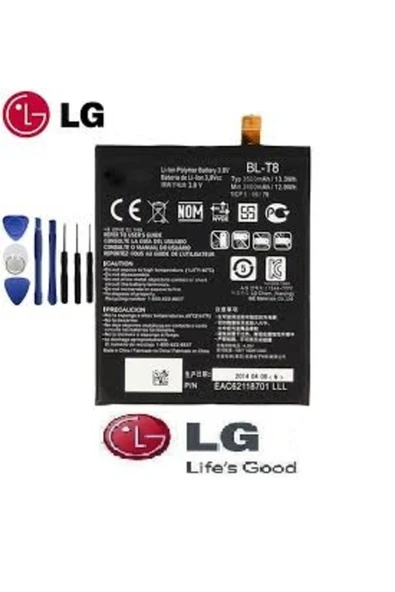 AXYA LG G Flex Batarya Pil BL-T8 3500 mAh ve Tamir Seti ürün görseli 1
