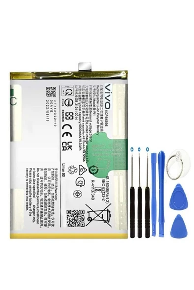 AXYA Vivo Y02s Pil Batarya B-W1+Tamir Seti 5000 mAh ürün görseli 1